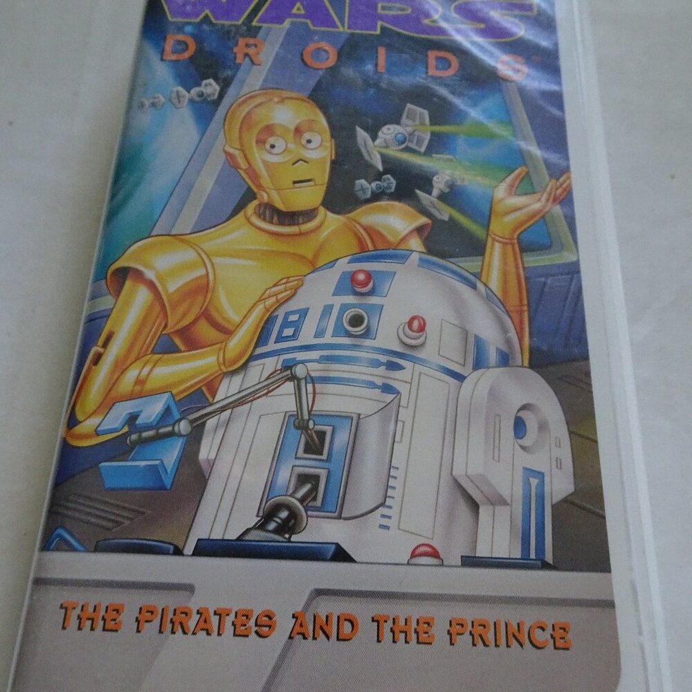 Star Wars Droids: The Pirates and the Prince - Animated Classics - VHS Tape 1985